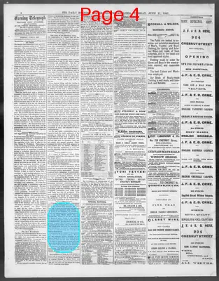 Page thumbnail for The Evening Telegraph