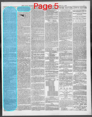 Page thumbnail for The Evening Telegraph