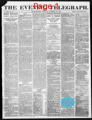 Page thumbnail for The Evening Telegraph