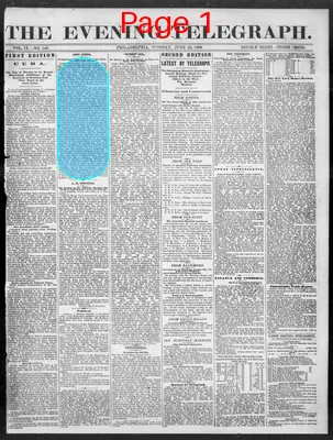 Page thumbnail for The Evening Telegraph