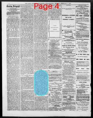 Page thumbnail for The Evening Telegraph