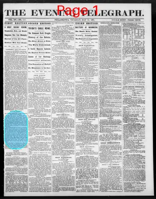 Page thumbnail for The Evening Telegraph