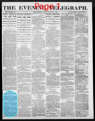 Page thumbnail for The Evening Telegraph