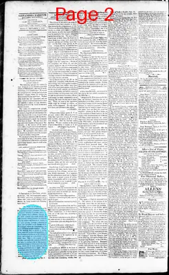 Page thumbnail for Alexandria Gazette & Daily Advertiser