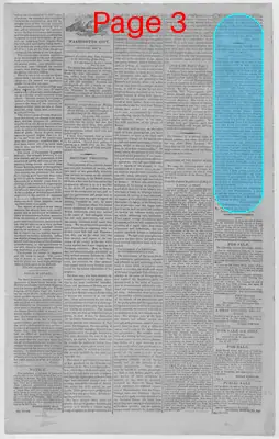Page thumbnail for Daily National Intelligencer