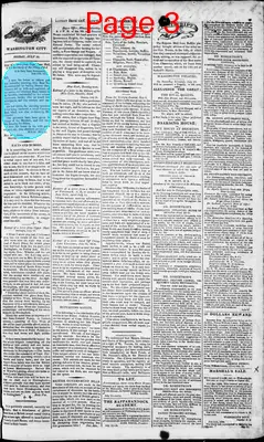Page thumbnail for Daily National Intelligencer
