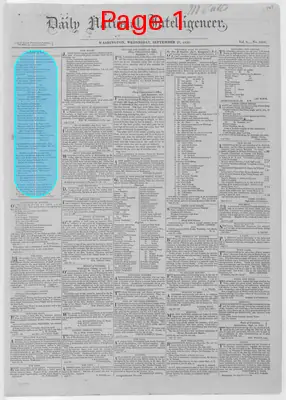 Page thumbnail for Daily National Intelligencer