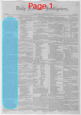 Page thumbnail for Daily National Intelligencer