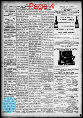 Page thumbnail for The New Orleans Daily Democrat