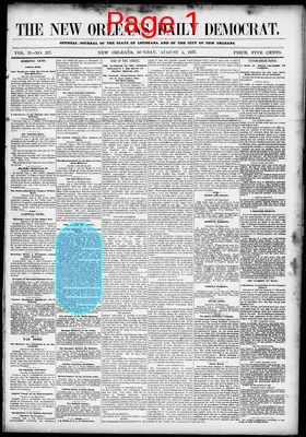 Page thumbnail for The New Orleans Daily Democrat
