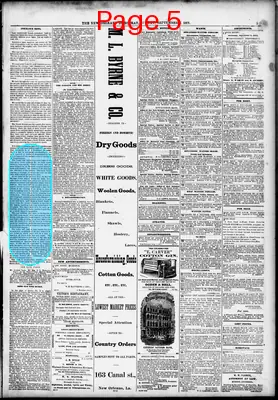 Page thumbnail for The New Orleans Daily Democrat