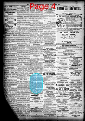 Page thumbnail for The New Orleans Daily Democrat
