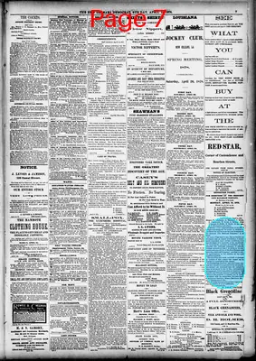 Page thumbnail for The New Orleans Daily Democrat