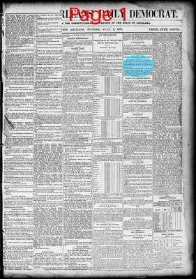 Page thumbnail for The New Orleans Daily Democrat