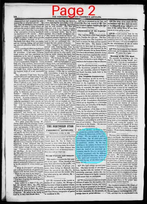 Page thumbnail for The Northern Star And Freemen's Advocate