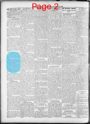 Page thumbnail for The New York Age