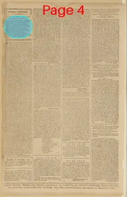 Page thumbnail for The New York Packet