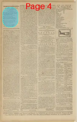 Page thumbnail for The New York Packet