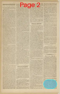 Page thumbnail for The New York Packet