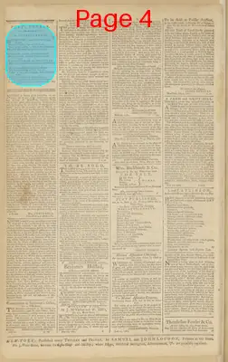 Page thumbnail for The New York Packet