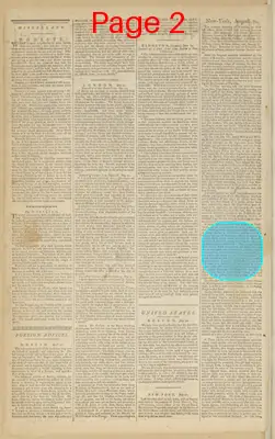 Page thumbnail for The New York Packet