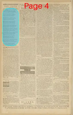 Page thumbnail for The New York Packet