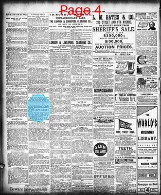 Page thumbnail for The Evening World