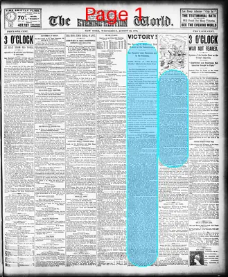 Page thumbnail for The Evening World