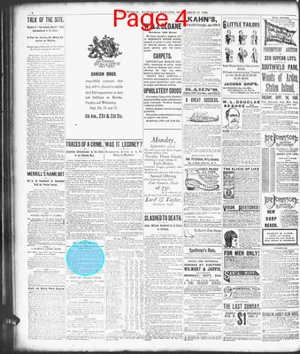 Page thumbnail for The Evening World