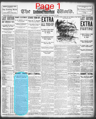 Page thumbnail for The Evening World
