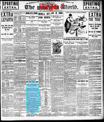 Page thumbnail for The Evening World