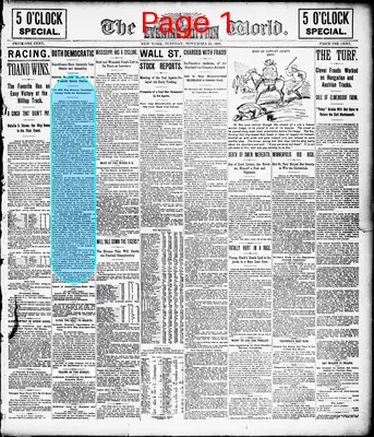 Page thumbnail for The Evening World