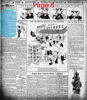 Page thumbnail for The Evening World