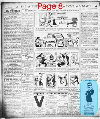 Page thumbnail for The Evening World