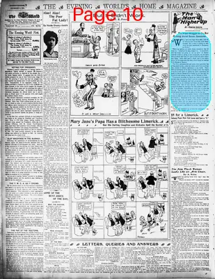 Page thumbnail for The Evening World