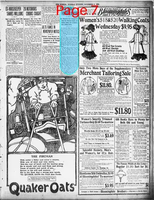 Page thumbnail for The Evening World