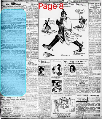 Page thumbnail for The Evening World