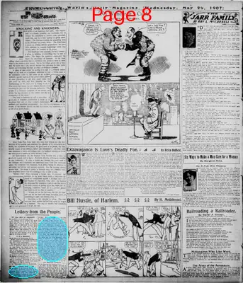 Page thumbnail for The Evening World