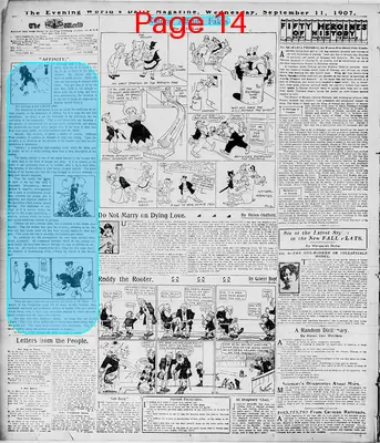 Page thumbnail for The Evening World