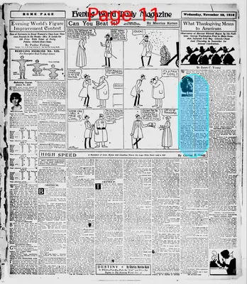 Page thumbnail for The Evening World