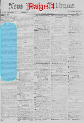 Page thumbnail for New York Tribune