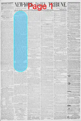 Page thumbnail for New York Daily Tribune