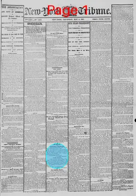 Page thumbnail for New York Daily Tribune