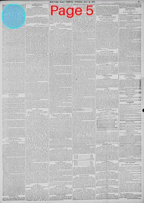 Page thumbnail for New York Tribune