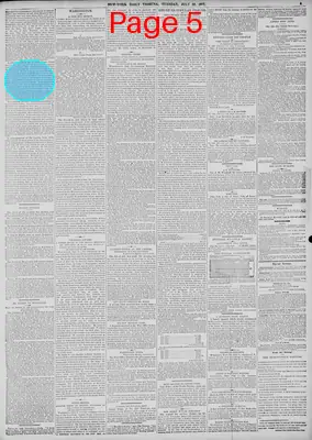 Page thumbnail for New York Tribune