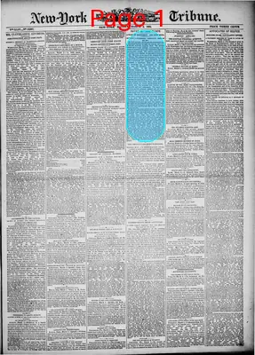 Page thumbnail for New York Tribune