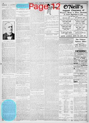 Page thumbnail for New York Tribune