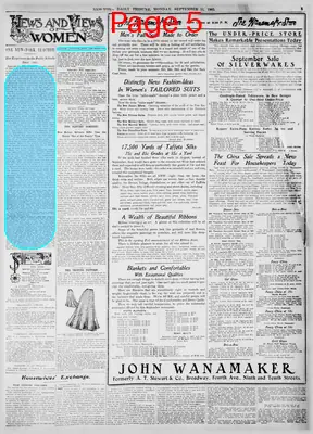 Page thumbnail for New York Tribune
