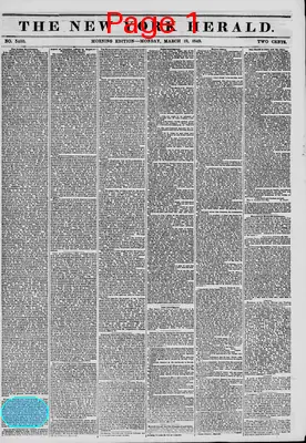 Page thumbnail for The New York Herald