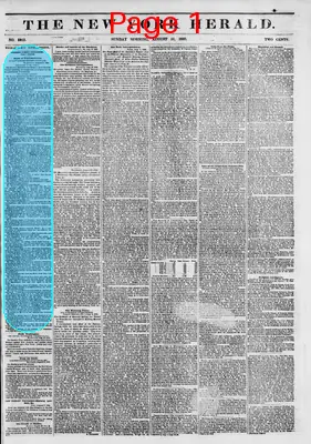Page thumbnail for The New York Herald